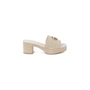 Beige Ruskind Platform Sandaler