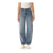 Wide Leg High Waist Jeans