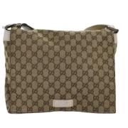 Pre-owned Canvas gucci-tasker