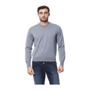 Merino Uld Rundhals Broderet Sweater