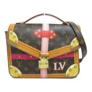 Pre-owned Coated canvas louis-vuitton-tasker