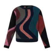 Mønstret sweater