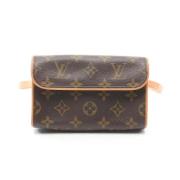 Pre-owned Coated canvas louis-vuitton-tasker