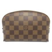 Pre-owned Coated canvas louis-vuitton-tasker