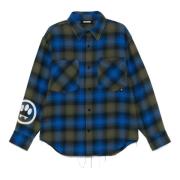 Ternet Flannel Skjorte med Vintage Print