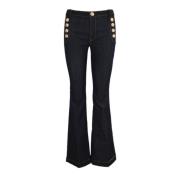 Slim Fit Flared Jeans