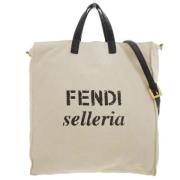 Pre-owned Canvas fendi-tasker