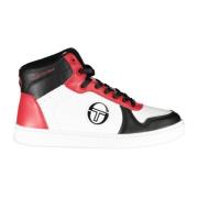 Sporty High Top Sneakers Hvid