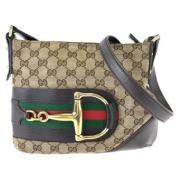 Pre-owned Canvas gucci-tasker