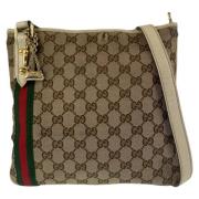 Pre-owned Canvas gucci-tasker