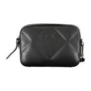 Sort Crossbody Taske med Justerbar Strop