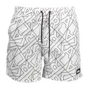 Herre Strandtøj Boxershorts Hvid