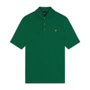 Ensfarvet Polo T-shirt