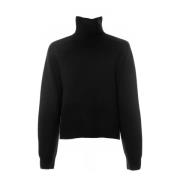 Chunky Strik Turtleneck Sweater