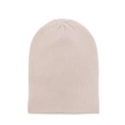 Fladstrikket Beanie Hat