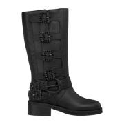 Studded Biker Boot