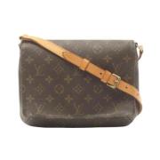 Pre-owned Canvas louis-vuitton-tasker