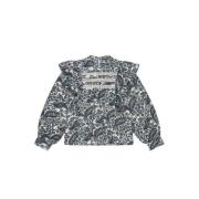 Majestic Paisley Blouse Sæt