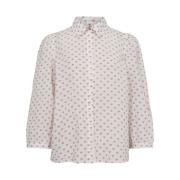 Flora LS Bluse - Rosa Heart