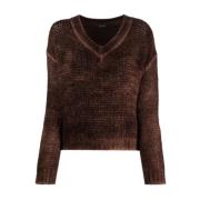 V-hals Pullover Sweater