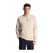 Tonal Eagle Quarter Zip Sweatshirt