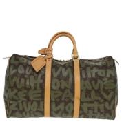 Pre-owned Canvas louis-vuitton-tasker