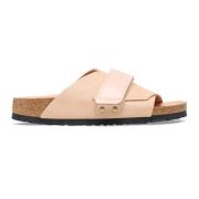 Beige Nubuck Kyoto Sandal Damesko