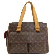 Pre-owned Canvas louis-vuitton-tasker