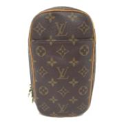 Pre-owned Canvas louis-vuitton-tasker