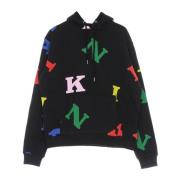 Retro Logo Hoodie Sort Multi