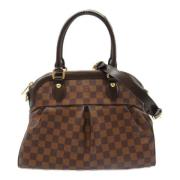 Pre-owned Canvas louis-vuitton-tasker