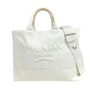 Pre-owned Canvas prada-tasker