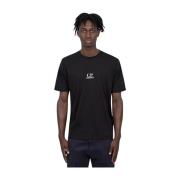 Sort Bomulds T-Shirt Regular Fit