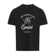 Sort Ødelagt Lovers T-Shirt