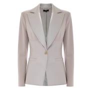 Elegant Fitted Jacket with Welt Pockets