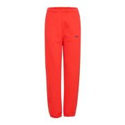 Bright Red Sweat Pants