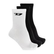 Tre-pak sokker SKM-D-CREW-SPORT-SOCKS