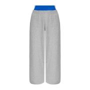 Bredbenede sweatpants