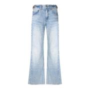 Guld Kæde Bootcut Jeans