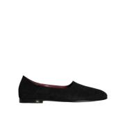 Sort Ruskind Slip-On Formelle Loafers