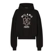 Logo Hoodie Sweatshirt med Klassisk Stil