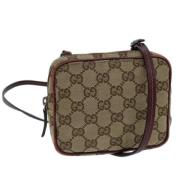 Pre-owned Canvas gucci-tasker