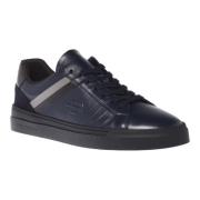 Trainers in dark blue leather