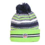 Seahawks Pom Pom Beanie Hat NFL