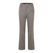 Bootcut Pant med Presset Fold