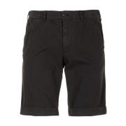 Sort Chino Bermuda Shorts til Mænd