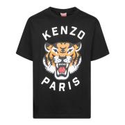 Tiger Print Oversize T-shirt