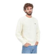 Creme Crew Neck Sweater