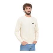 Vinter Ribstrikket Sweater Creme