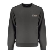 Sort Crew Neck Sweatshirt Langærmet